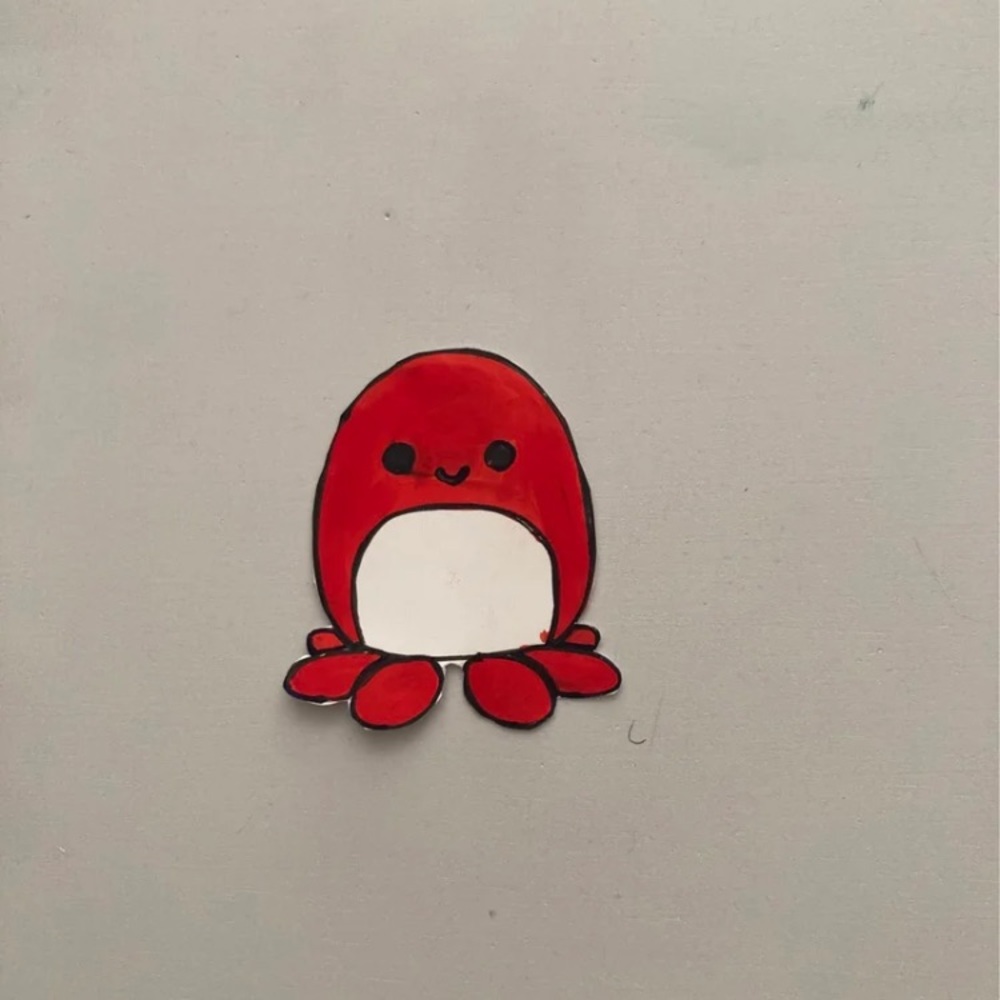 veronica the octopus sticker